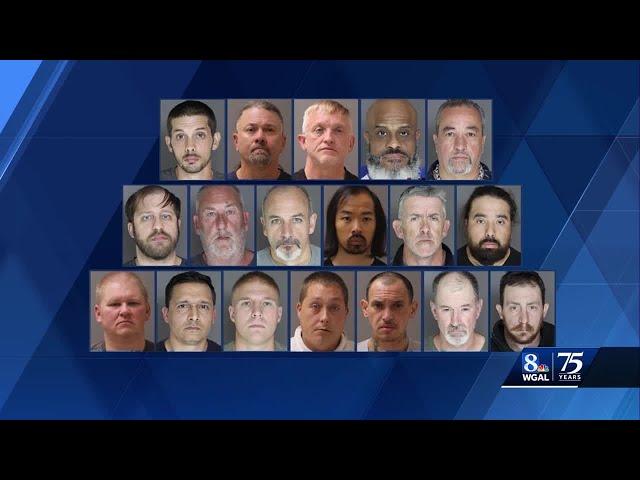 22 people arrested after human trafficking investigation