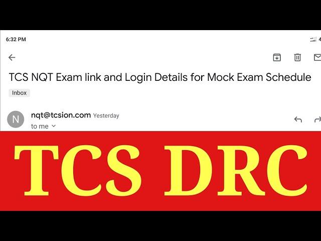 TCS Dry Run Test questions and answers | TCS DRC test questions | tcs irc test step by step #shorts