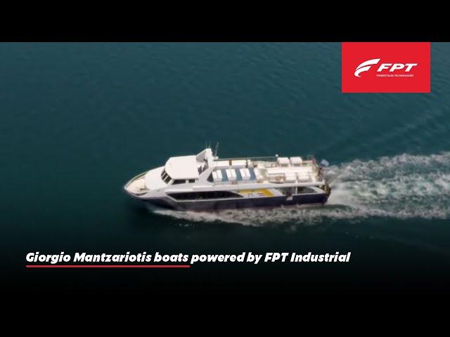 Giorgio Mantzariotis boats powered by FPT Industrial