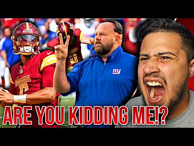 The Giants DID NOT Allow a Touchdown and STILL LOST!!!! | Giants Fan RANT!