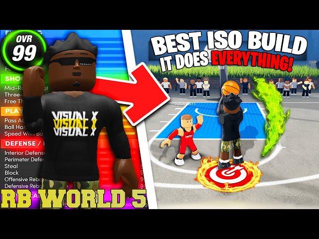 THE *NEW* BEST ISO GUARD BUILD IN RB WORLD 5! | Roblox Rb World 5