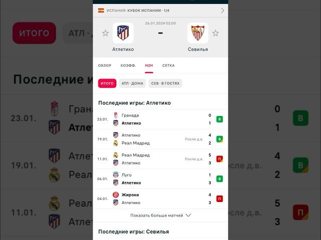 Атлетико-Севилья прогноз на матч #прогнозынафутбол #прогнозынасегодня #прогнозынаспорт #спорт