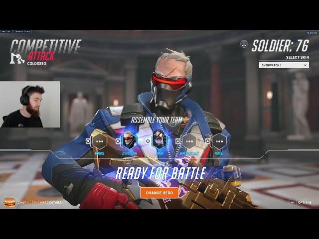 DAFRAN SOLDIER 76 + TRACER OVERWATCH 2 SEASON 11 GAMEPLAY