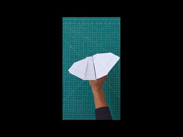 How to Make a Paper Plane Fly Like a Bat | Origami Bat Paper Plane
