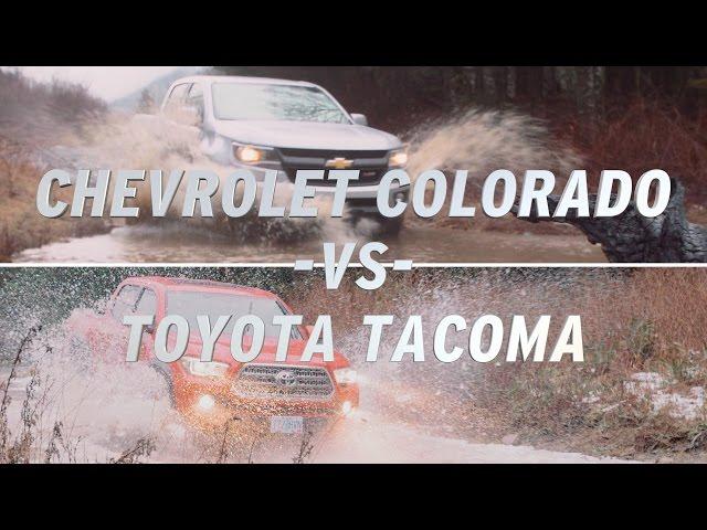 Chevrolet Colorado vs Toyota Tacoma - AutoNation