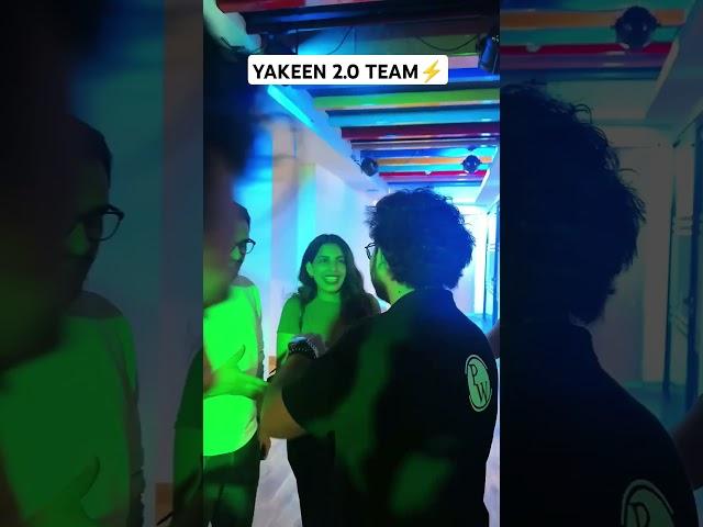 Samapti Mam and Vipin Sir at YAKEEN EVENT || PhysicsWallah