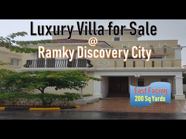 Luxury Villa for Sale at Ramky Discovery City # P37 || Lemoor Road || Thukkuguda || Srisailam Hwy ||