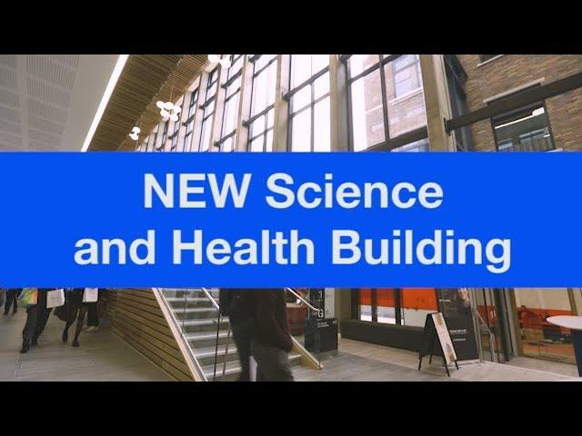 A tour of our NEW Science & Health Buidling (Facebook Live)