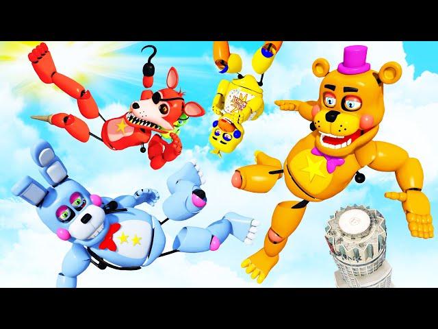 FNAF Rockstar Animatronics: Crazy Ragdolls [GTA 5] - Episode 39