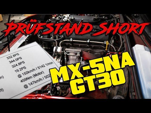 Prüfstand Short - MX-5 NA GT30 #BuiltToDrive #SPSMotorsport