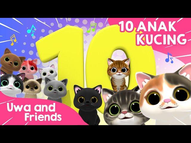 10 Anak Kucing - Lagu Anak Indonesia Terbaru - Anak Kucing Gemoy