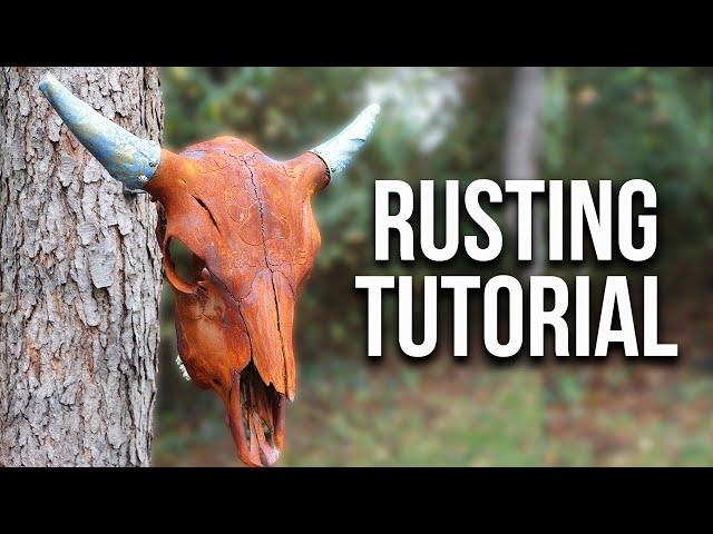 How To Rust a Skull!