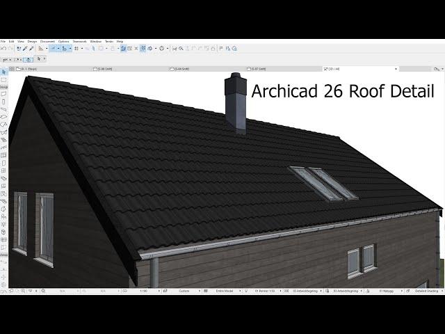 Archicad 26 | Roof Detail | Eptar