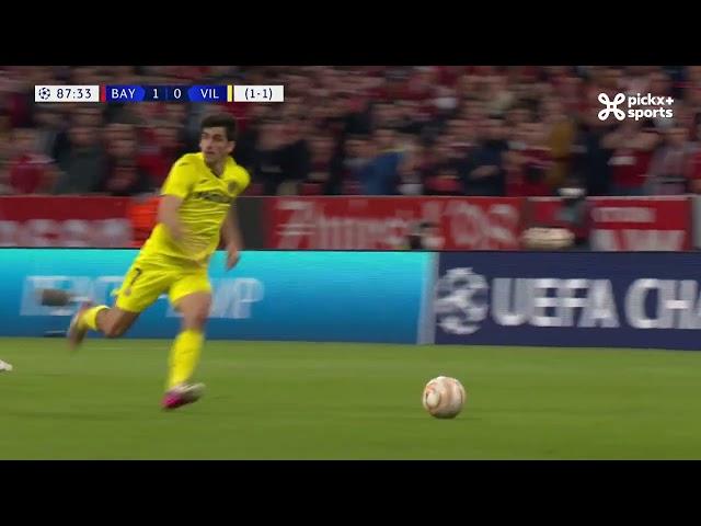 Champions League 12/04/2022 / Goal Chukwueze against Bayern