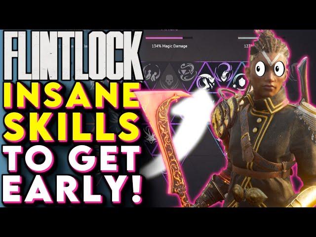 Flintlock Best Skills To Get Early! (Flintlock The Siege of Dawn Tips and Tricks)