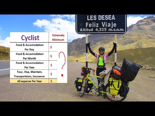 How Much Does It Cost To Cycle Around The World (Shocking result comparing to Backpacking)