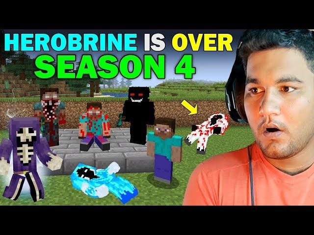 HEROBRINE IS OVER  ENTITY 606 NO MORE || SEASON 4 OF HEROBRINE SERIES EPISODE 1