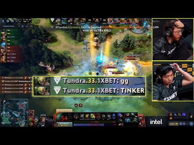 TINKER IS SO BALANCED! - Kiyotaka Tinker 1v9 carrying 9Pandas vs Tundra