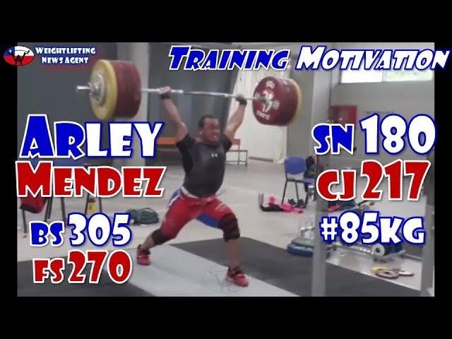 Arley Mendez (CHL, 85KG) | Olympic Weightlifting Training | Motivation