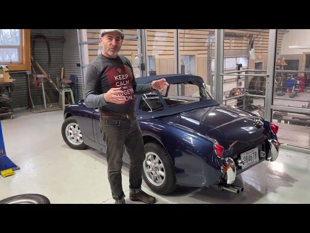 151 drivability Improvements on a 1960 Austin Healey Sprite