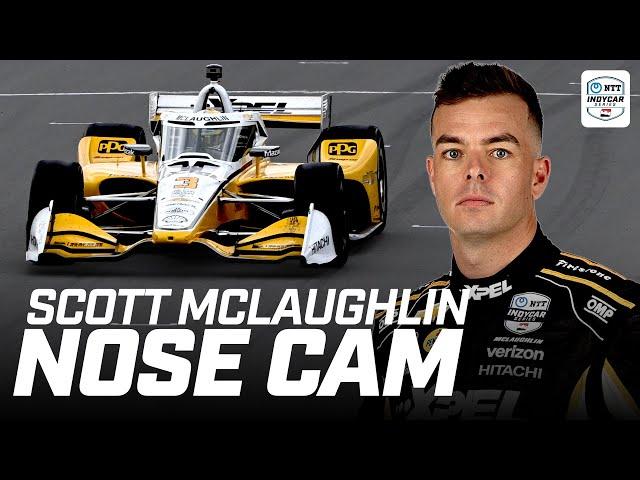 NOSE CAM! Ride onboard with Scott McLaughlin at Road America | Onboard Camera | INDYCAR