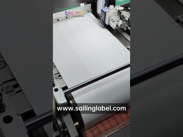 A4 label production line/www.sailinglabel.com #label #machine #labeled #factory #quality #business