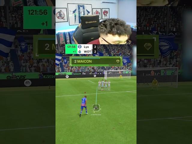 BEST FREE KICK IN FC 25 ‍️ #eafc #fc25 #fifaultimateteam #fc25freekick #fc25tutorials  #scorpeo17