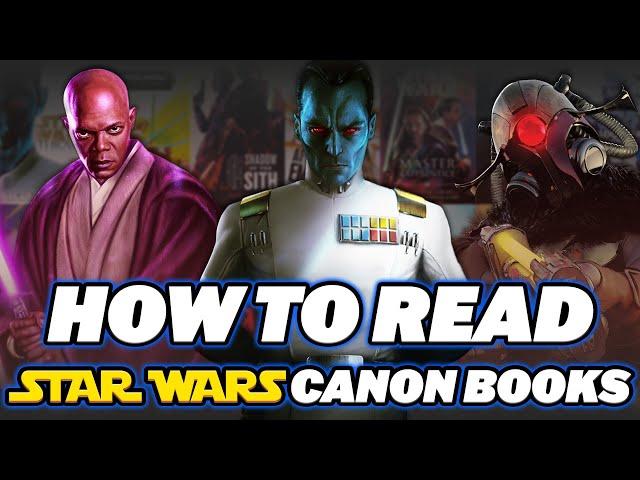 Star Wars Canon Books TIMELINE Explained | Complete Chronological Reading Order