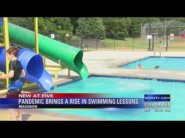 Pandemic Brings A Rise In Swimming Lessons