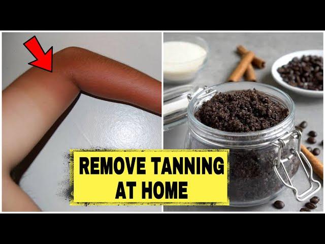 Remove Sun tanning at HOME #tanning #shorts