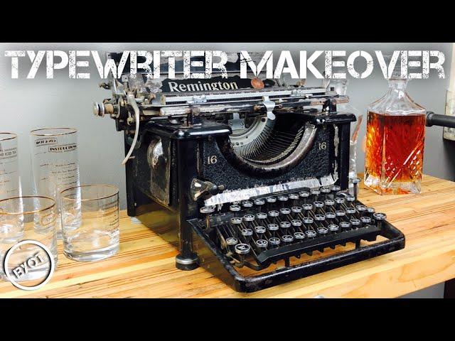 DIY ANTIQUE RESTORATION // REMINGTON TYPEWRITER RESTORE