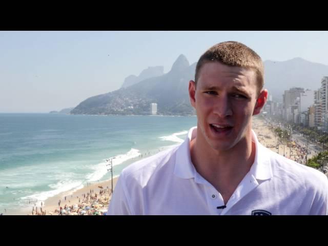 Ryan Murphy On His First Olympic Experience