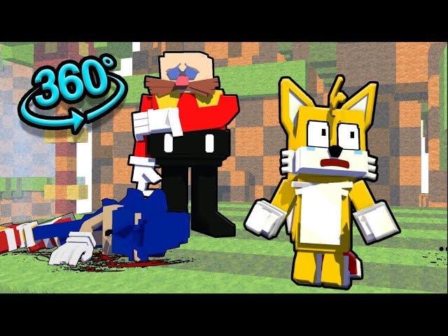 [VS Tails Insanity] Friday Night Funkin 360° VR Minecraft Animation