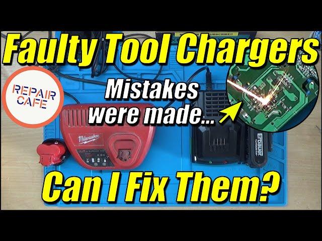 Faulty Erbauer and Milwaukee Chargers | Can I Fix Them?