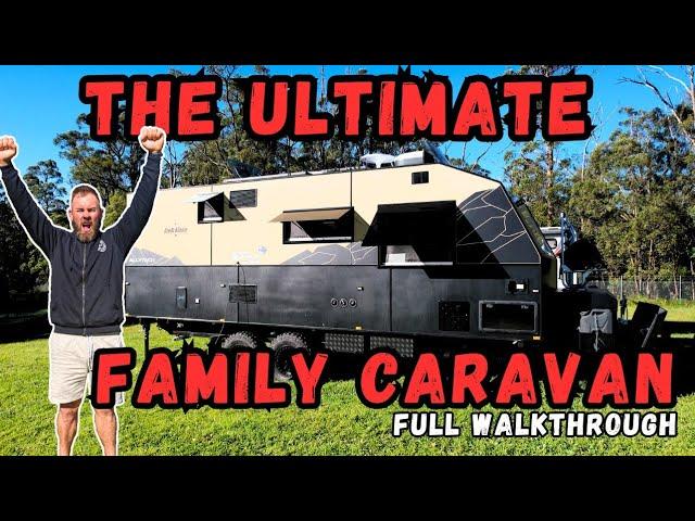 EPIC OFFGRID/OFFROAD CARAVAN WALKTHROUGH / Great Aussie Tribal Xplora 22ft