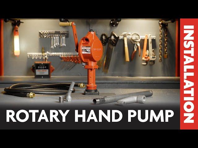 Fill-Rite's FR100 Rotary Hand Pump Series Installation