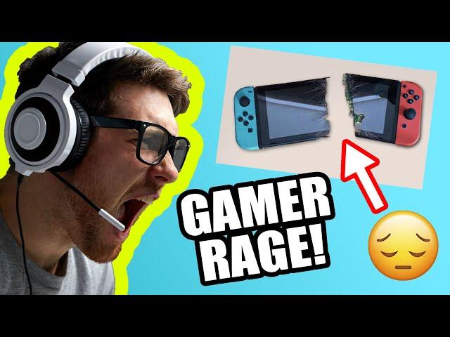 Funniest Gamer RAGE QUIT Compilation! #10