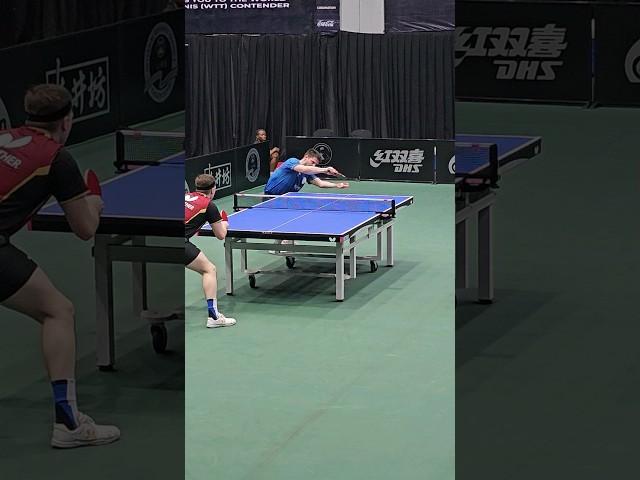 Dimitrij Ovcharov's Impossible Serve