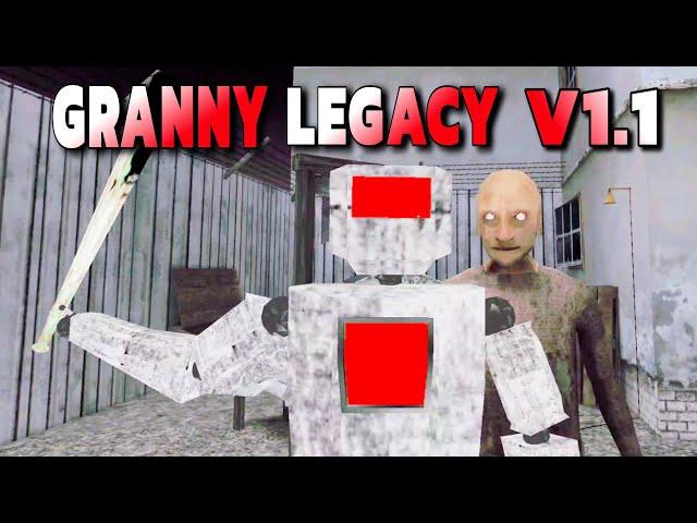 Granny Legacy Version 1.1 Unofficial With Robot Granny Full Gameplay