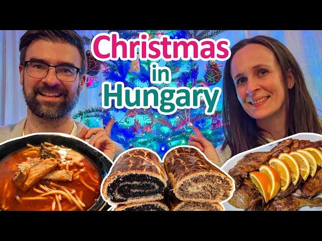 I Vlogged our CHRISTMAS and it turned into a Hungarian FOOD Video!