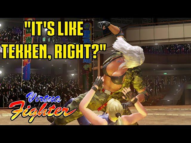 So what exactly is Virtua Fighter all about?