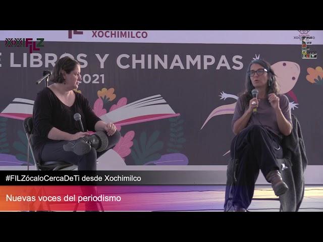 Paula Mónaco "Voces del periodismo"  #ZócaloCercaDeTi #ParaLeerEnLibertad en Xochimilco