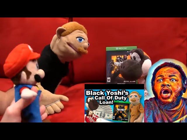 SML Movie- Black Yoshi's Call Of Duty Loan (REACTION) #sml #callofduty #jeffy 