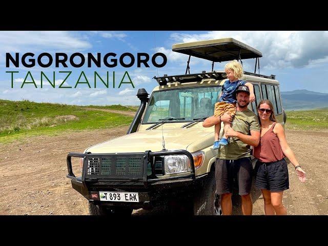 NGORONGORO, #1 Safari Tanzania!? TRAVEL GUIDE to the CRATER and Great Migration