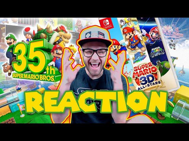 Super Mario 35th Anniversary Direct [REACTION]