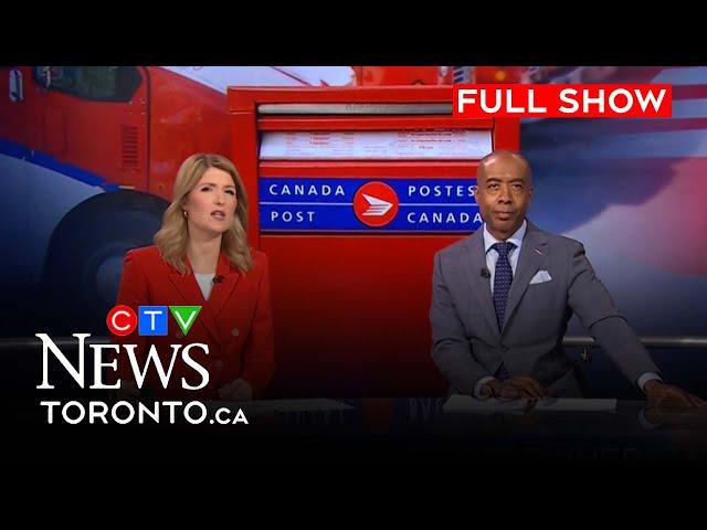 Canada Post workers go on strike Friday morning | CTV News Toronto at Noon for Nov. 15, 2024