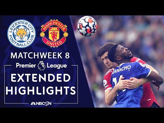 Leicester City v. Manchester United | PREMIER LEAGUE HIGHLIGHTS | 10/16/2021 | NBC Sports