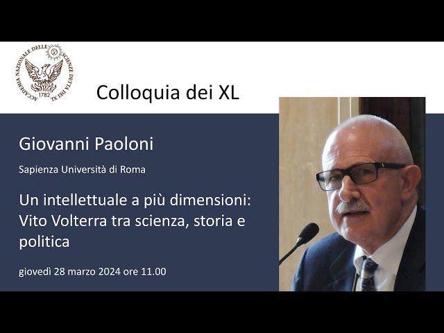 Accademia delle Scienze detta dei XL - Colloquia dei XL