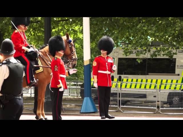 TROOPING the Colour