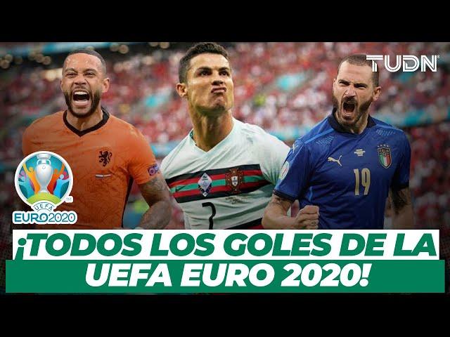 ¡TODOS! ¡Todos los goles de la UEFA Euro 2020! | Revive los mejores momentos | TUDN